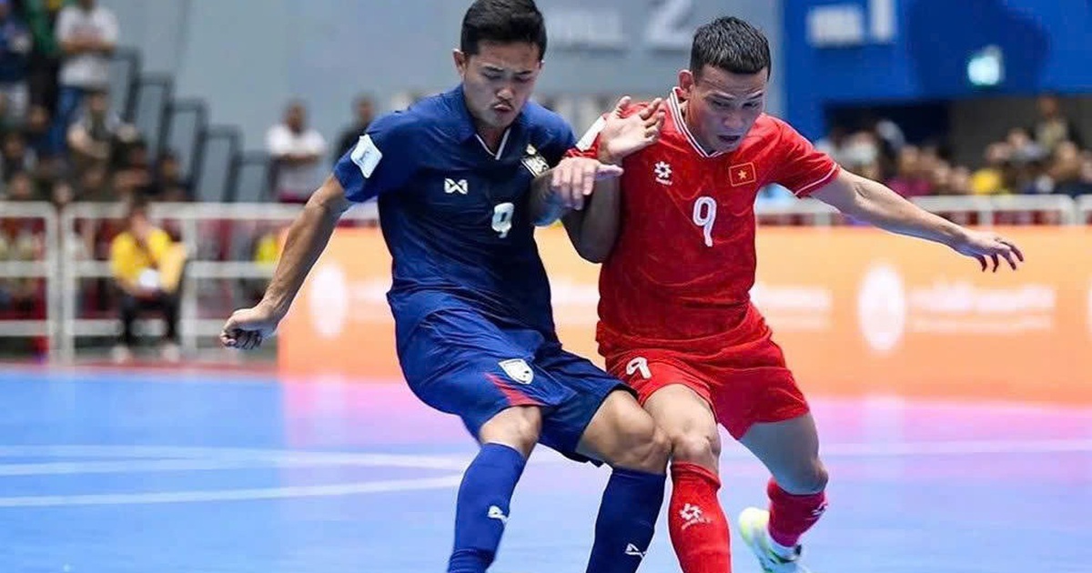 Lịch thi đấu đáng chờ đợi hôm nay: Đội tuyển futsal Việt Nam thể hiện bản lĩnh trước người Thái