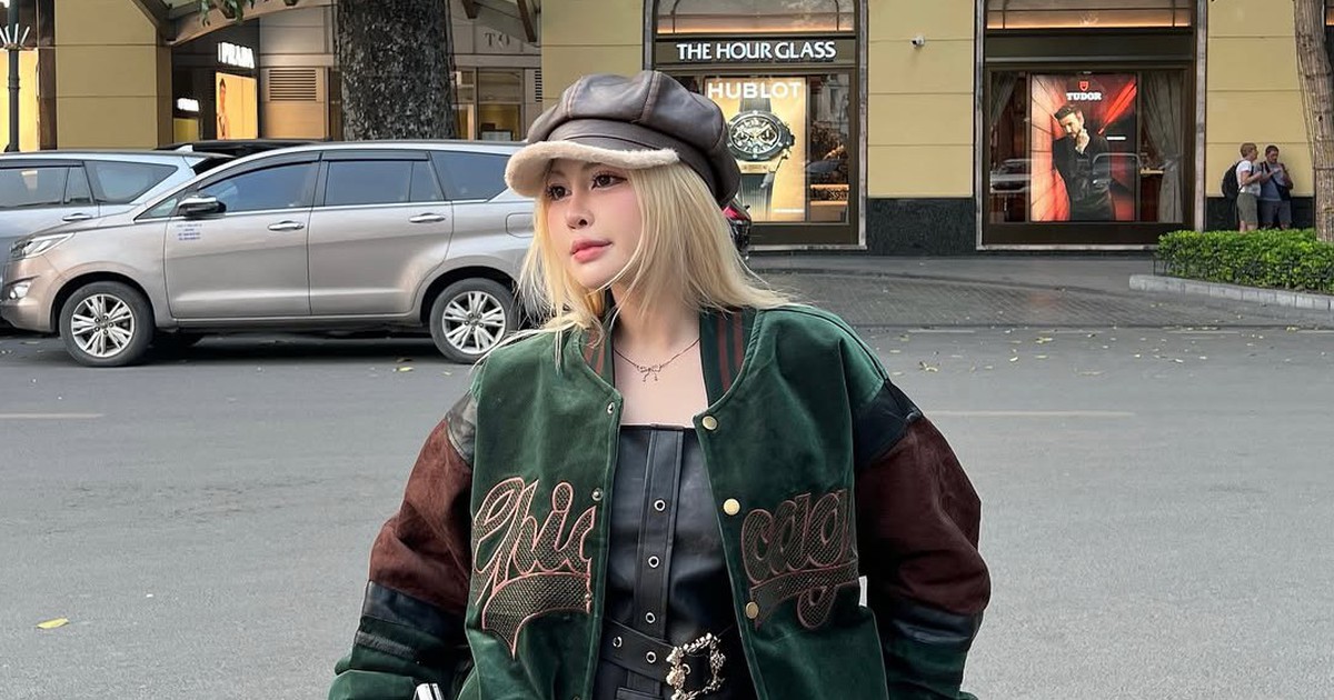 Điểm chạm trẻ trung cùng với áo bomber cá tính