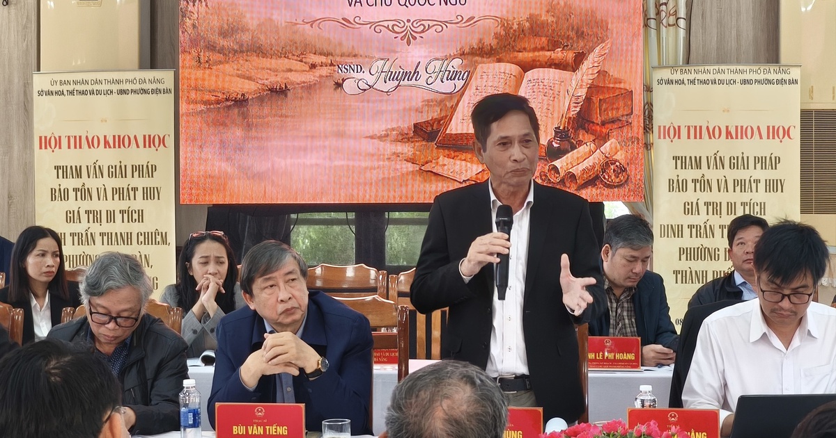 NSND Huỳnh Hùng: Dựng tượng các chúa Nguyễn và giáo sĩ phương Tây là việc nên làm