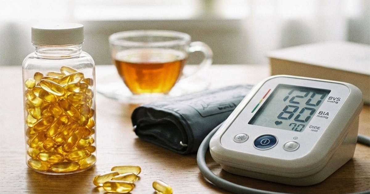 Mỗi ngày 1 viên dầu cá omega-3: Điều gì xảy ra nếu đang uống thuốc huyết áp?