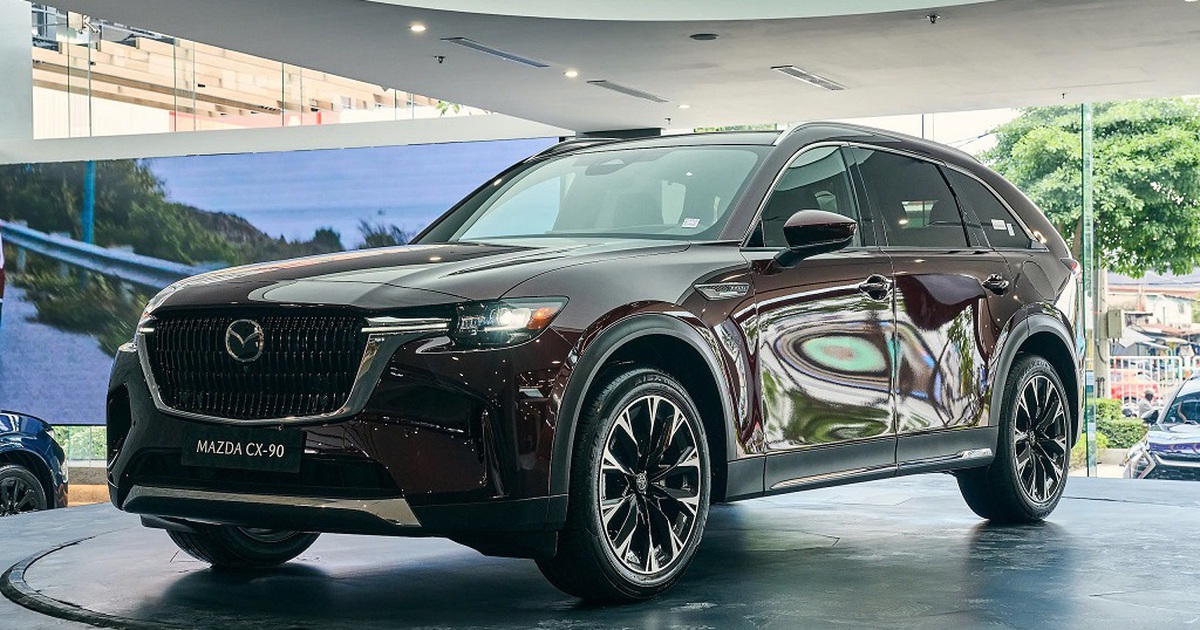 THACO AUTO nhận đặt cọc SUV cỡ lớn Mazda CX-90, giá dự kiến 2,5 tỉ đồng