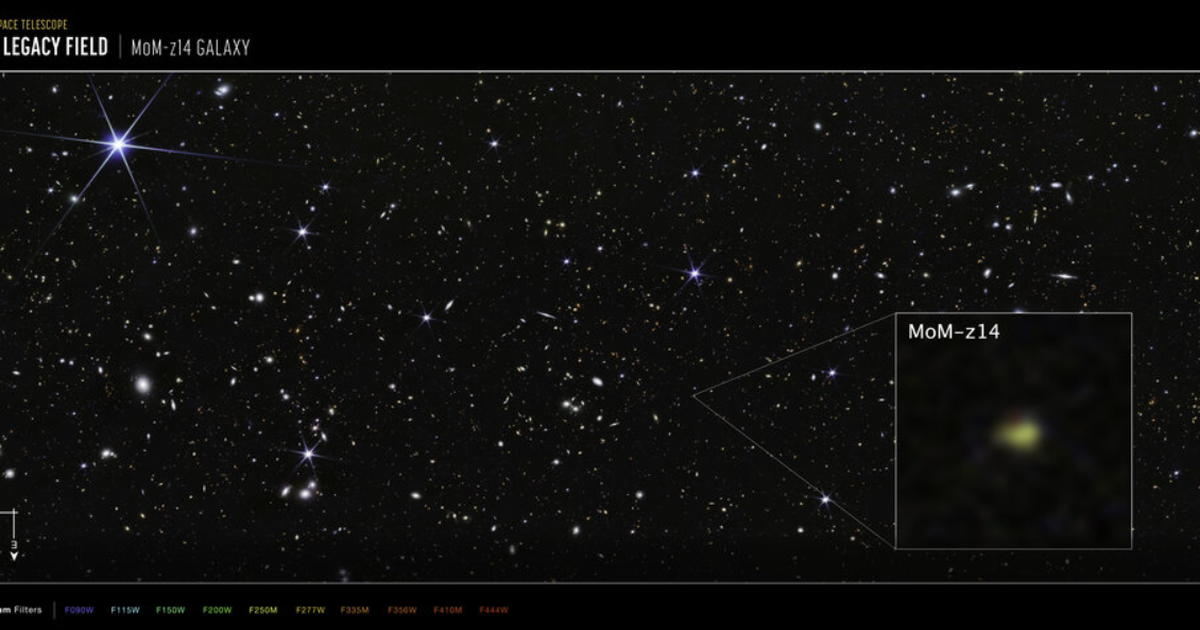Kính James Webb tiếp tục đẩy lùi thời gian