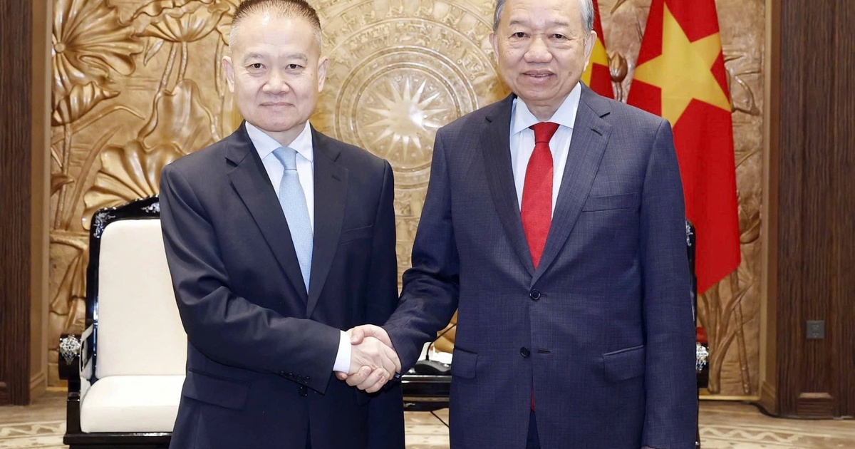 Tổng Bí thư tiếp Đặc phái viên của Tổng Bí thư, Chủ tịch nước Trung Quốc