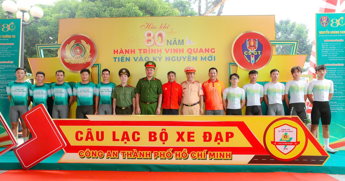 Hồi sinh đội xe đạp Công an TP.HCM, vẽ lại bản đồ xe đạp Việt Nam