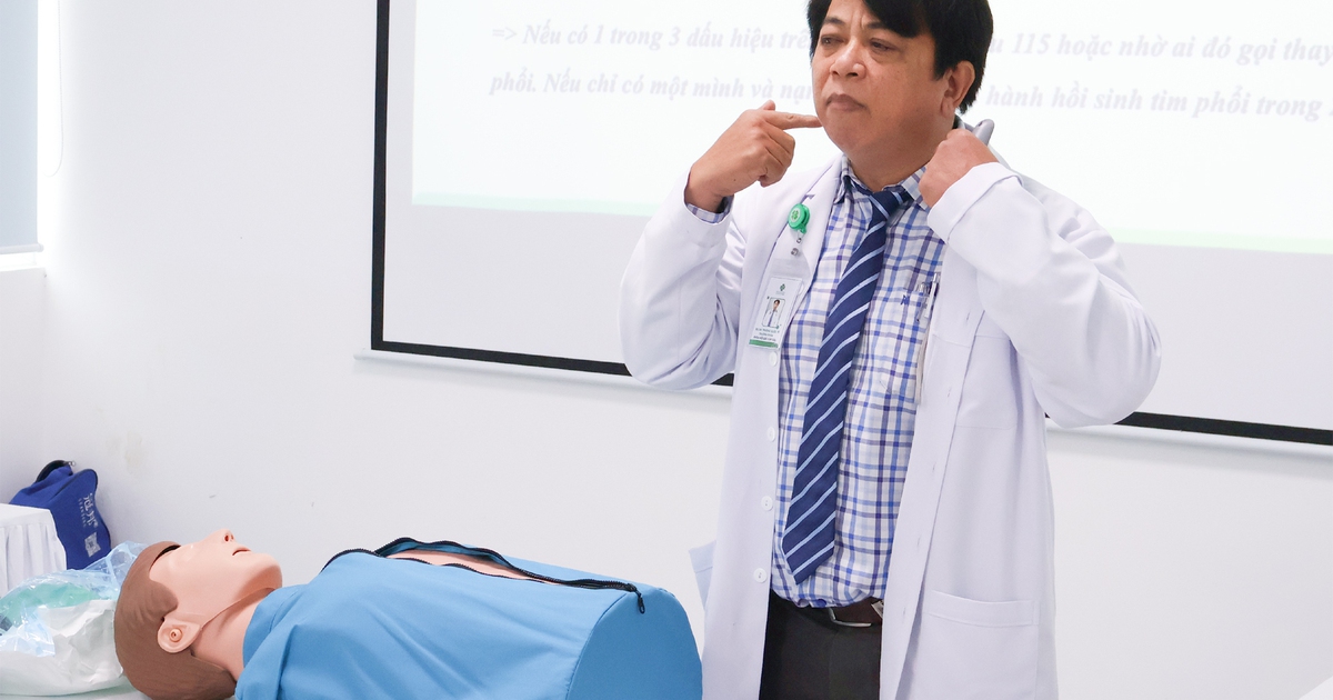 Trang bị kỹ năng sơ cấp cứu dịp tết: ‘Thời gian vàng’ quyết định sự sống