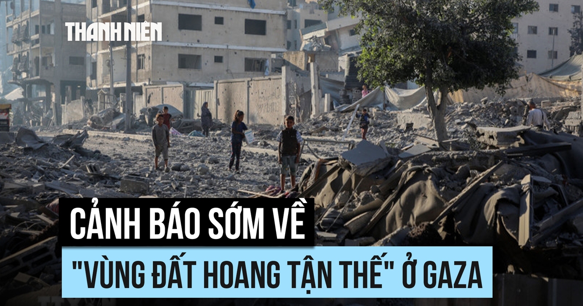 Cảnh báo sớm về 'hoang địa tận thế' ở Gaza bị quan chức ngoại giao Mỹ ngăn chặn