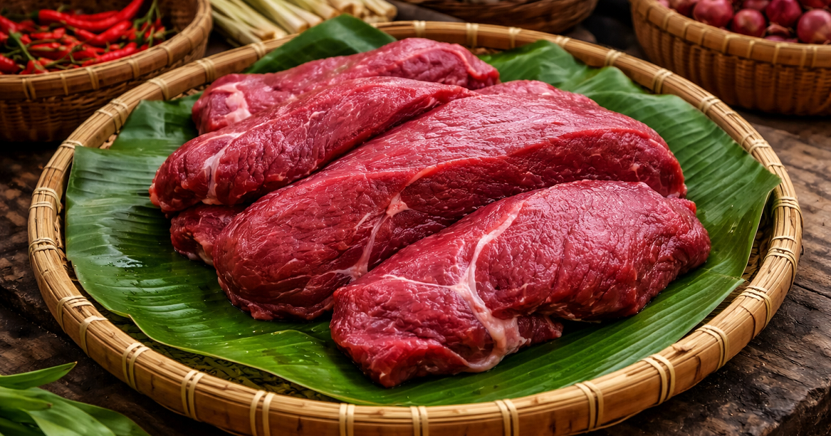 Bác sĩ chỉ ra 4 cách phân biệt thịt bò thật và giả