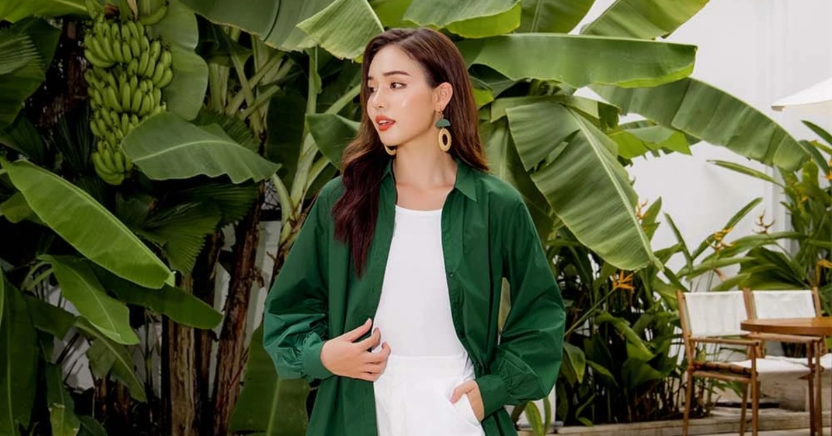 Diện sắc xanh lá cây, làm sao để không bị già?