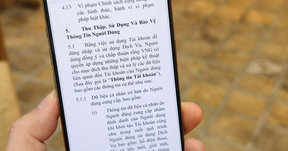 Dữ liệu cá nhân nào được pháp luật bảo vệ?