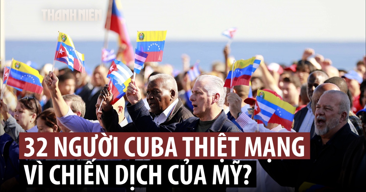 Cuba xác nhận 32 công dân thiệt mạng khi Mỹ tấn công Venezuela