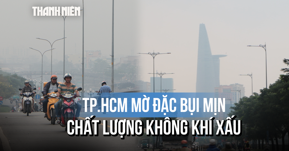 TP.HCM chìm trong bụi mù mức cảnh báo đỏ: Người dân nói gì?
