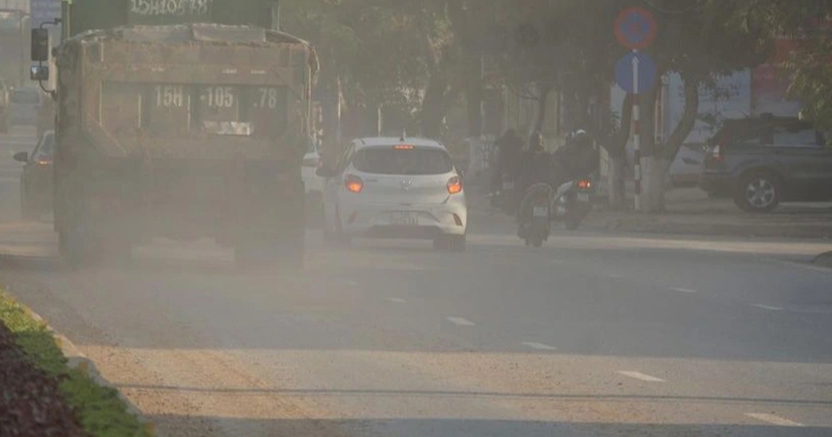 Chất lượng không khí ở Hải Phòng rơi vào mức xấu và rất xấu