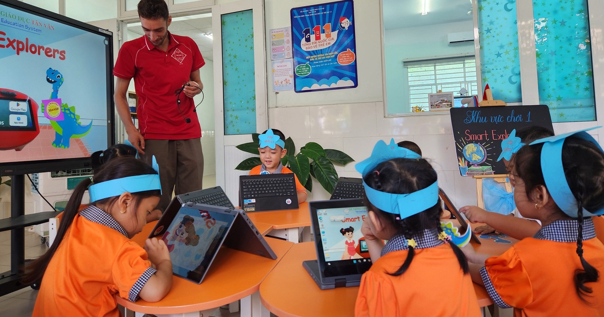 Quy mô trẻ em TP.HCM đang học tiếng Anh bậc mầm non ra sao?