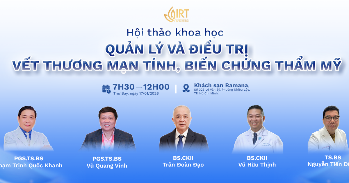 Hội thảo khoa học quản lý và điều trị vết thương mạn tính, biến chứng thẩm mỹ