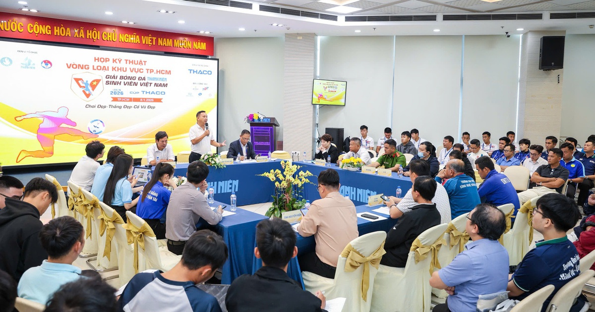 Giải TNSV cập nhật luật mới như VCK U.23 châu Á 2026, rất bài bản và chuyên nghiệp