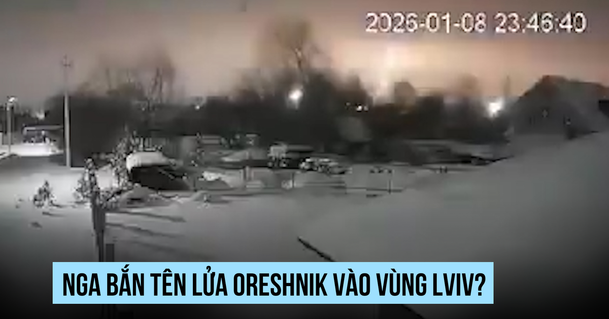 Nga bắn tên lửa Oreshnik vào vùng Lviv?