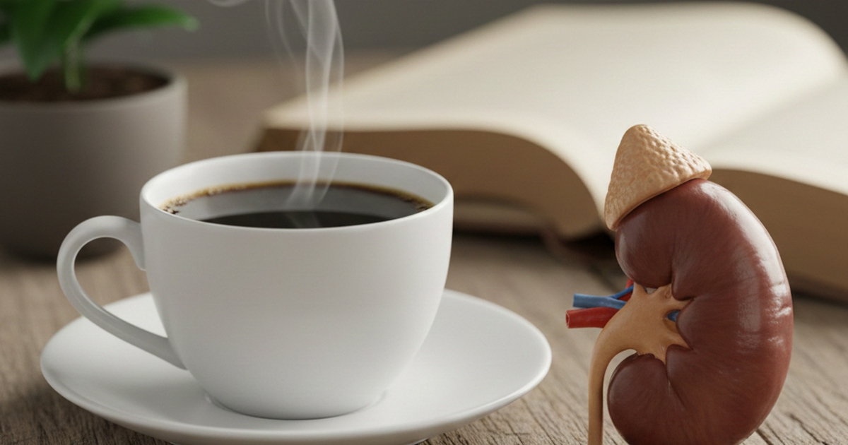 Tách cà phê buổi sáng và bệnh thận: Khoa học phát hiện điều gì?