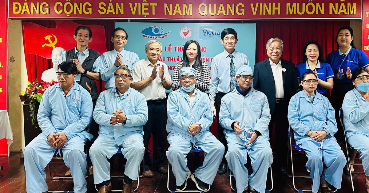 Mổ mắt miễn phí, trao lại ánh sáng cho bệnh nhân nghèo