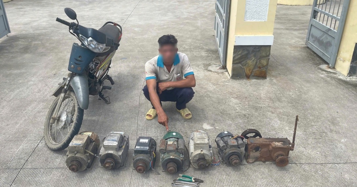 Bắt người thực hiện hàng chục vụ trộm mô tơ, giảm tốc tại các vuông tôm