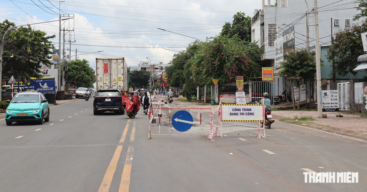 "Đường tránh" Đồng Xoài đã được sửa chữa sau phản ánh của Báo Thanh Niên