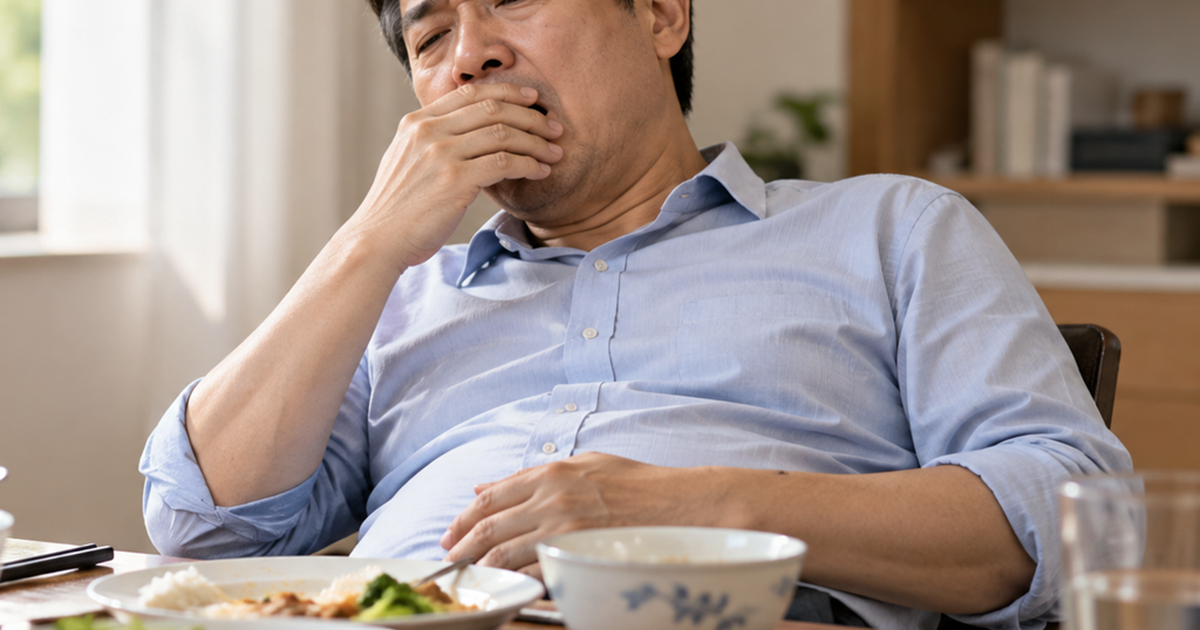 Ăn trưa xong buồn ngủ: Khi nào là dấu hiệu của đường huyết tăng?