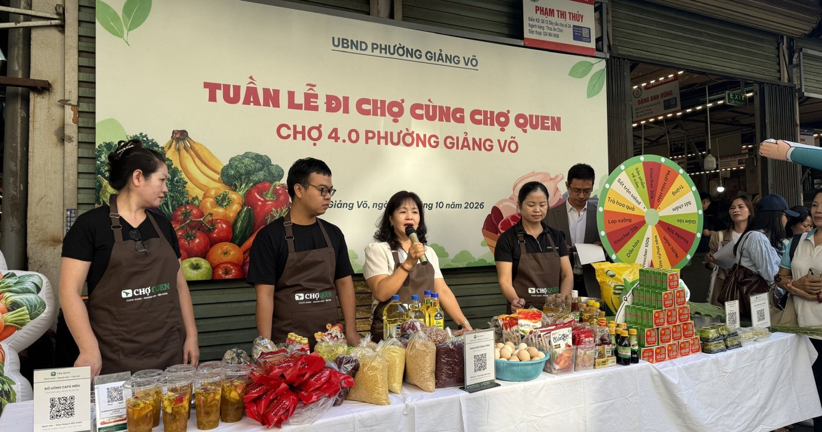 Hà Nội "số hóa" chợ truyền thống