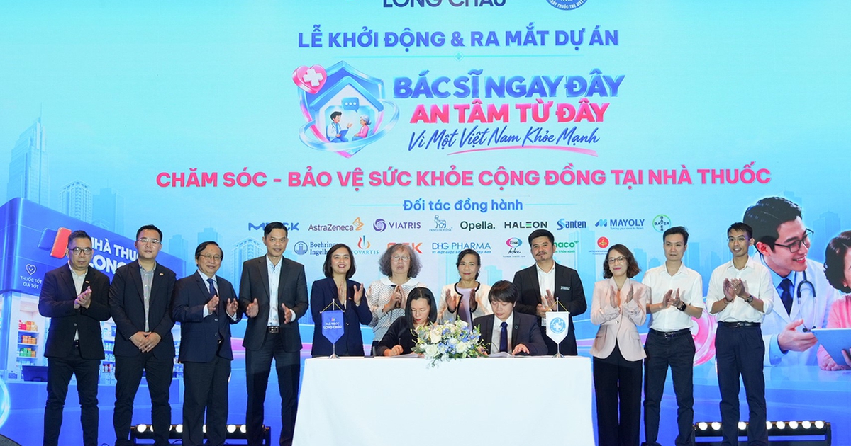 Long Châu và Hội Thầy thuốc trẻ Việt Nam hợp tác, đưa bác sĩ đến gần người dân