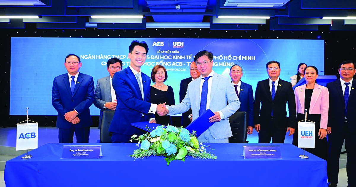 Chủ tịch ACB Trần Hùng Huy: "Cách tiếp nối có ý nghĩa nhất là tiếp tục đầu tư vào con người"