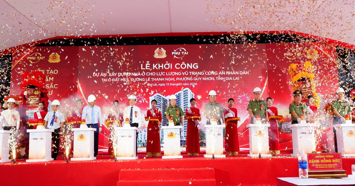 Bộ Công an khởi công dự án nhà ở xã hội 24 tầng ở Gia Lai