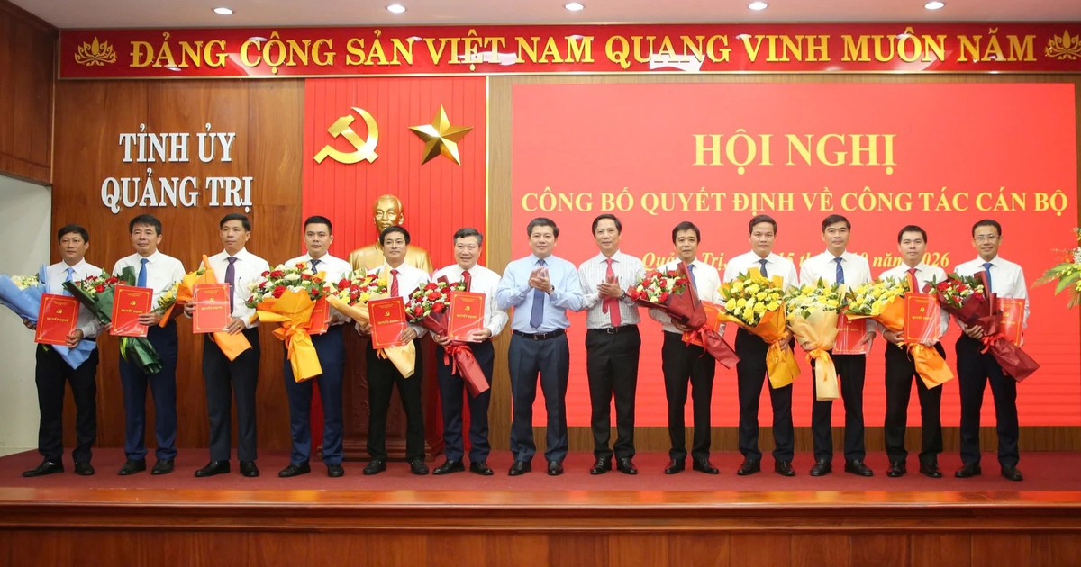 Quảng Trị điều động, phân công hàng loạt cán bộ lãnh đạo xã, phường