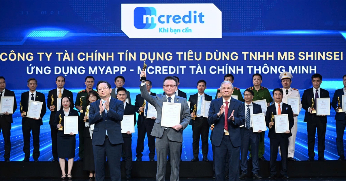 Mcredit được vinh danh tại Giải thưởng Chuyển đổi số Việt Nam 2026