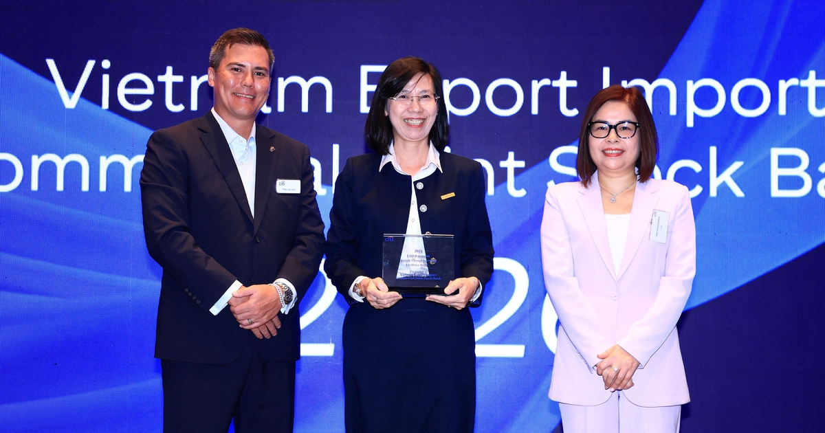 Eximbank được Citibank trao giải STP Award 2025, ghi nhận chất lượng thanh toán quốc tế