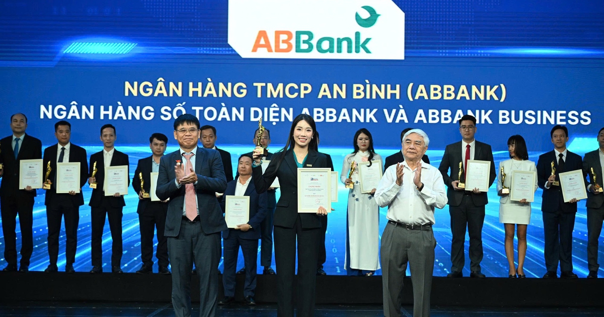 ABBank được vinh danh tại Giải thưởng Chuyển đổi số Việt Nam 2026