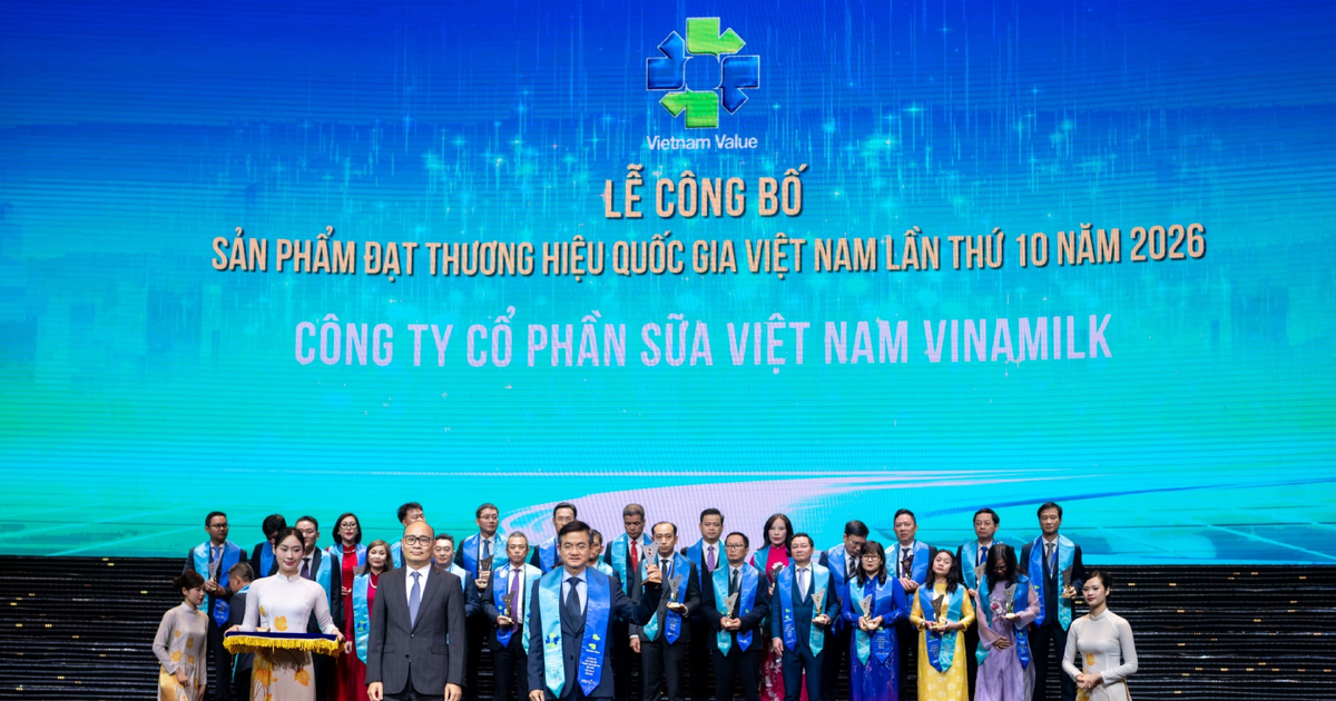 18 năm đạt Thương hiệu quốc gia và hành trình không ngừng nâng chuẩn của Vinamilk