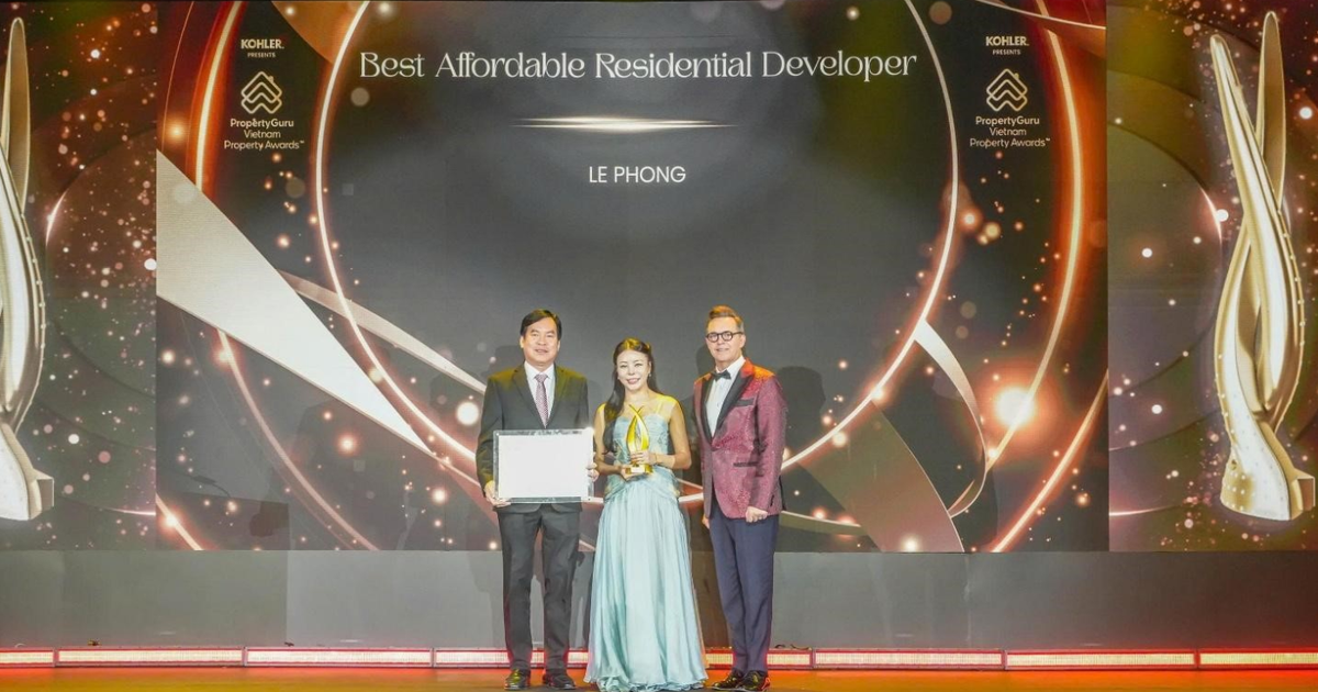 Tập đoàn Lê Phong được vinh danh hai giải thưởng tại PropertyGuru Awards