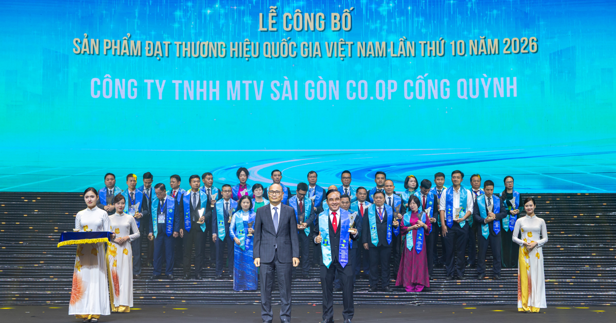 Tự hào Thương hiệu quốc gia 2026, Co.opmart tặng điểm thương tri ân khách hàng