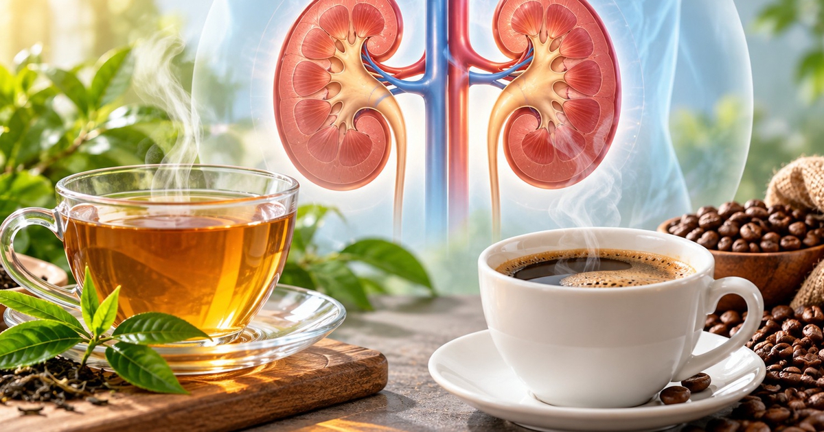 Uống trà, cà phê thế nào để bảo vệ sức khỏe thận?