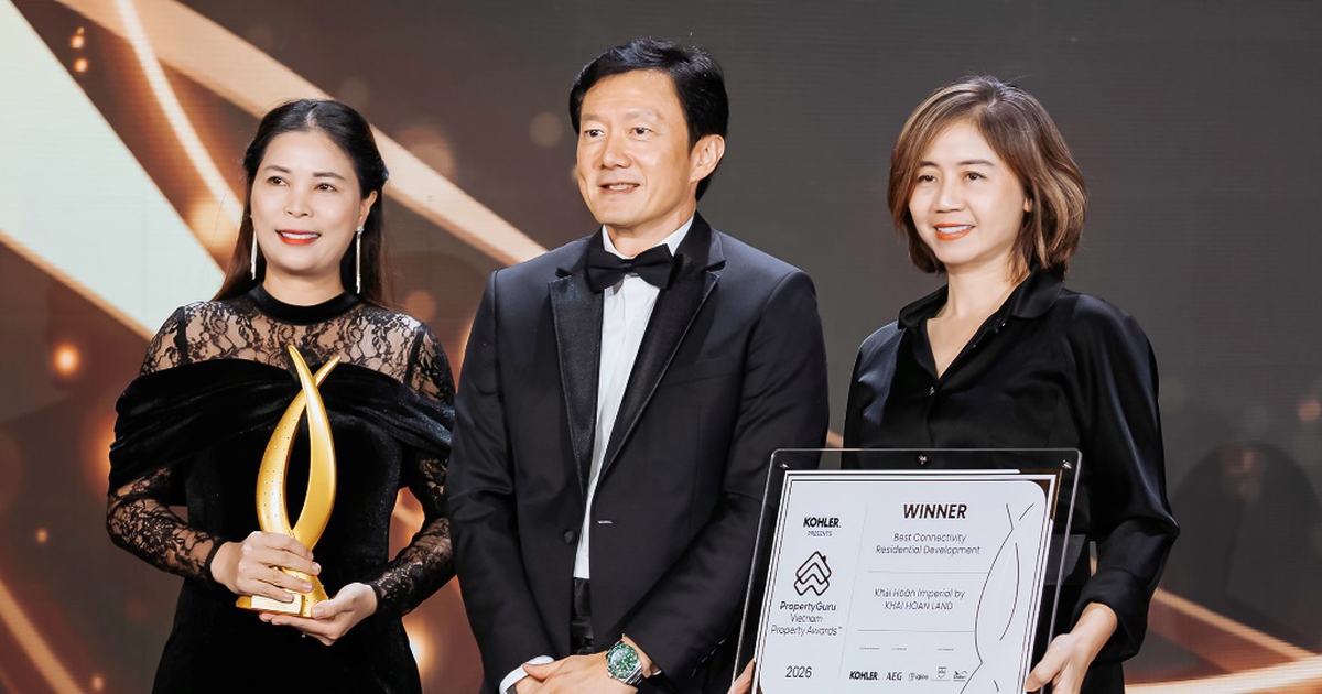 Từ giải thưởng PropertyGuru 2026 đến dấu ấn chiến lược của Chủ đầu tư Khải Hoàn Land