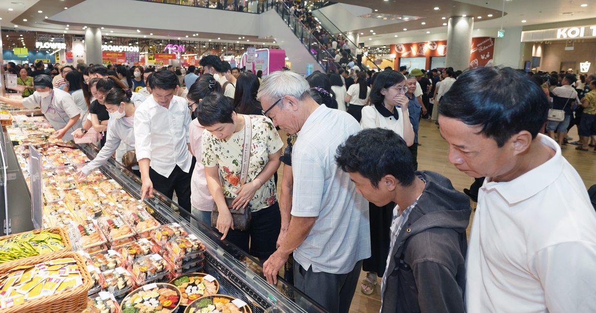 Sau 3 ngày mở cửa, AEON Mall Thanh Hóa đón hơn 200 nghìn lượt khách