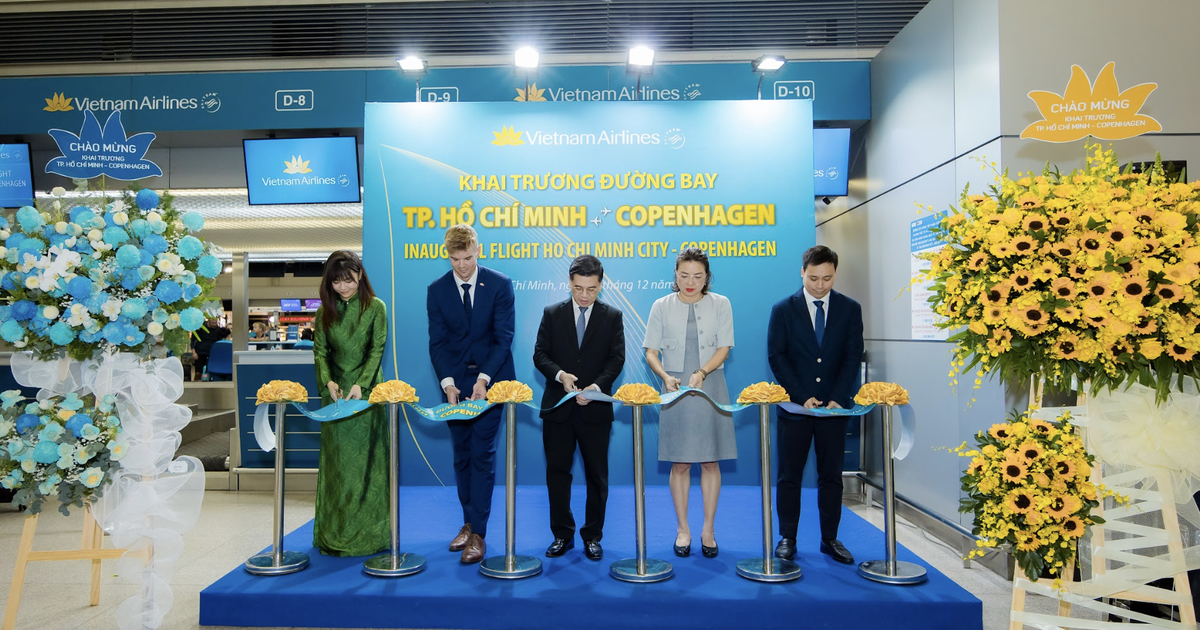 Vietnam Airlines mở rộng không gian tăng trưởng tại Bắc Âu
