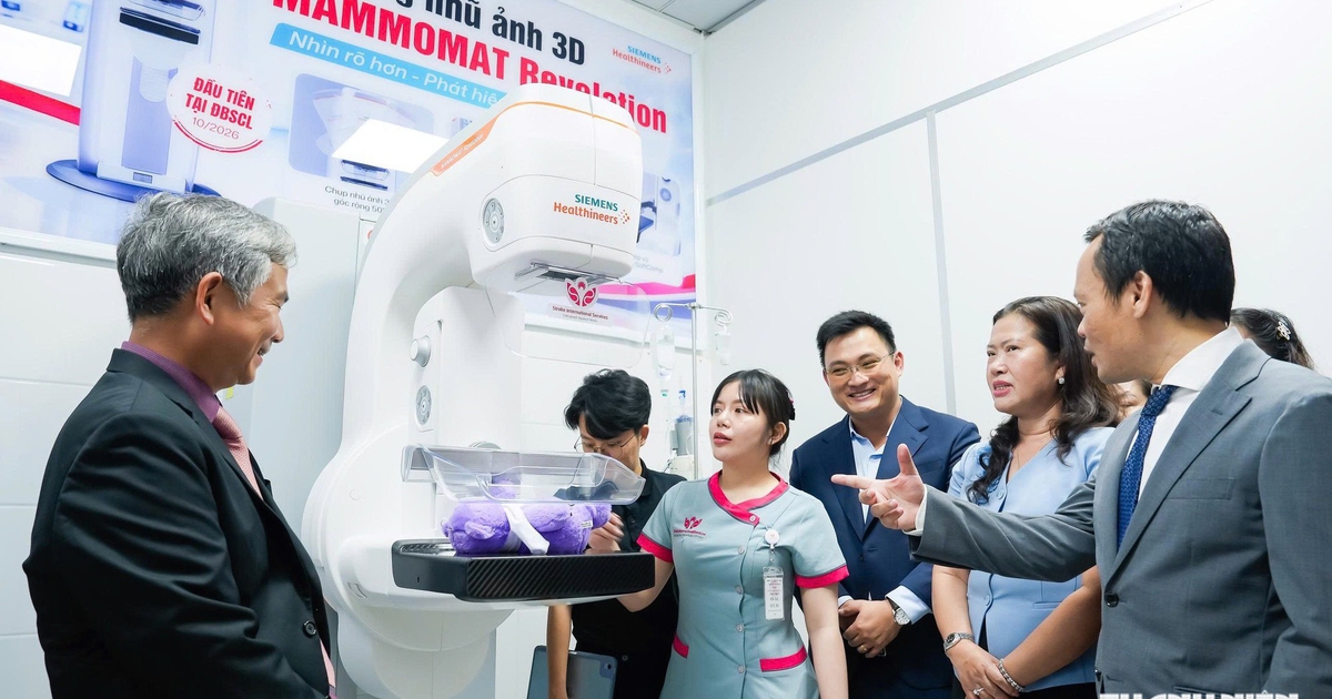 Bệnh viện S.I.S Cần Thơ khánh thành hệ thống X-quang nhũ ảnh 3D