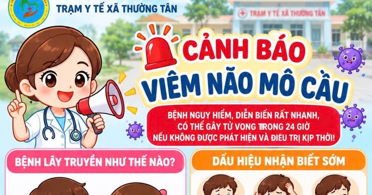 Ghi nhận thêm trường hợp mắc bệnh do não mô cầu ở TP.HCM