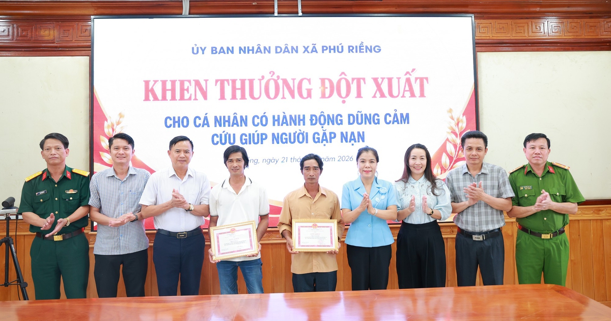 3 người đàn ông dũng cảm nhảy xuống dòng nước chảy xiết cứu thiếu niên 14 tuổi