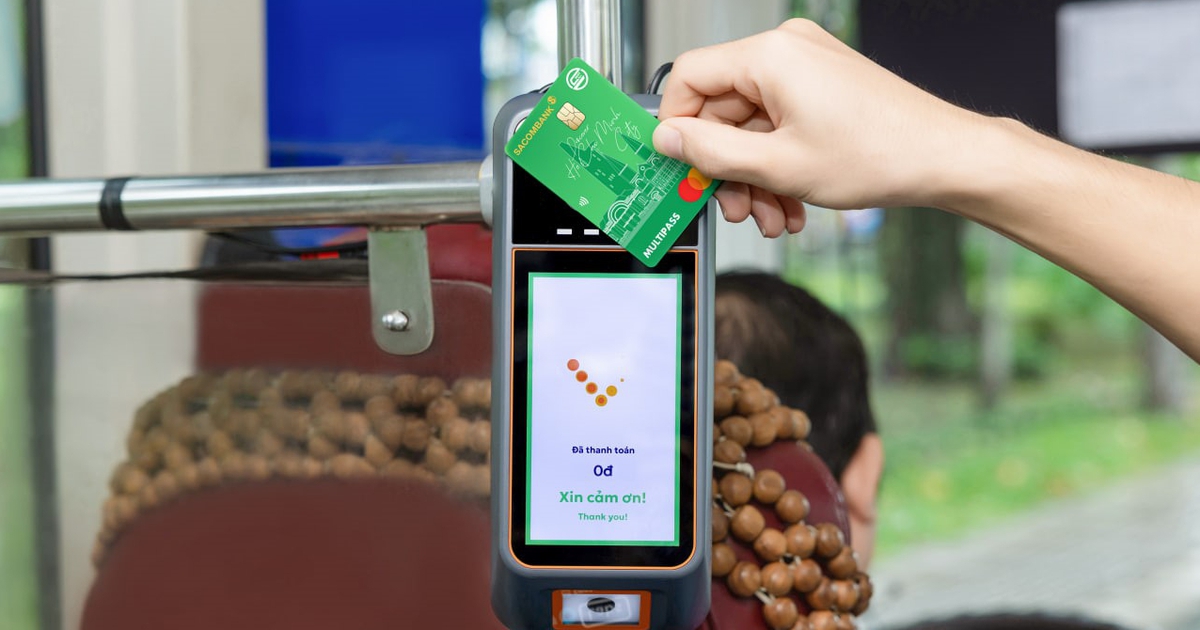 Thẻ SACOMBANK Mastercard Multipass và Metro Pass: Thêm tiện ích cho hành trình xe buýt tại TP.HCM
