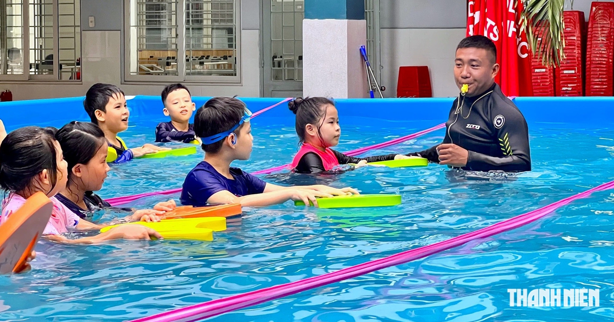Học sinh 88 phường, xã được TP.HCM đề xuất hỗ trợ tiền học bơi