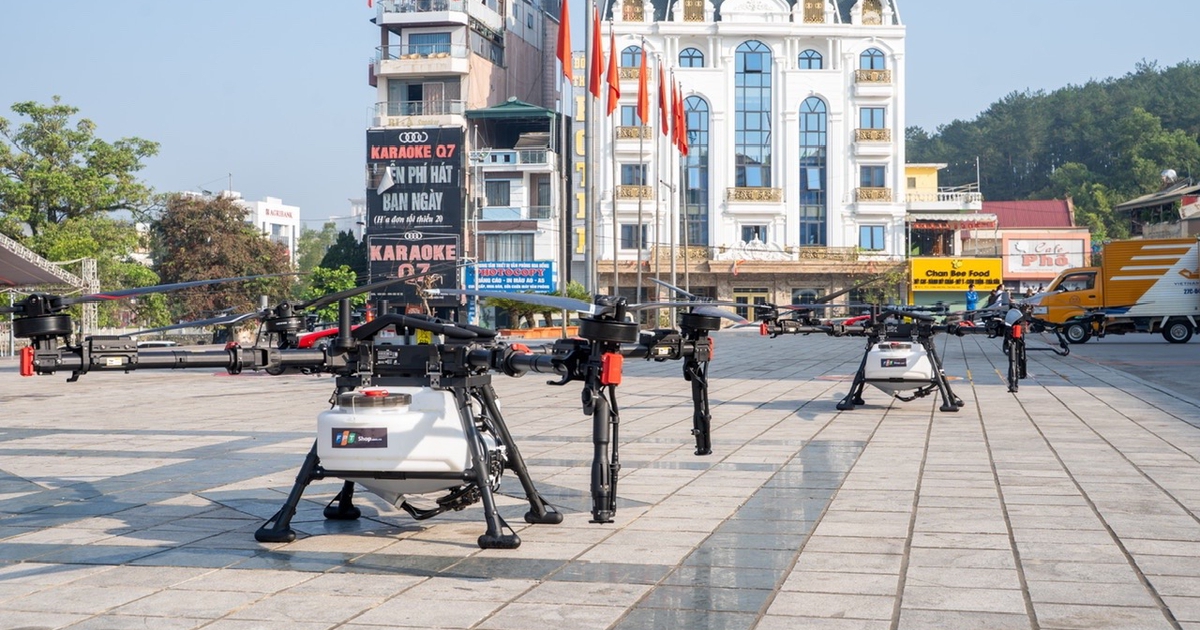 FPT Shop phối hợp với Điện Biên thí điểm ứng dụng UAV trong nông nghiệp