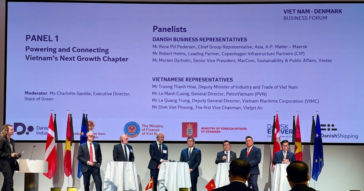 PETROVIETNAM tiên phong cùng Đan Mạch phát triển điện gió ngoài khơi