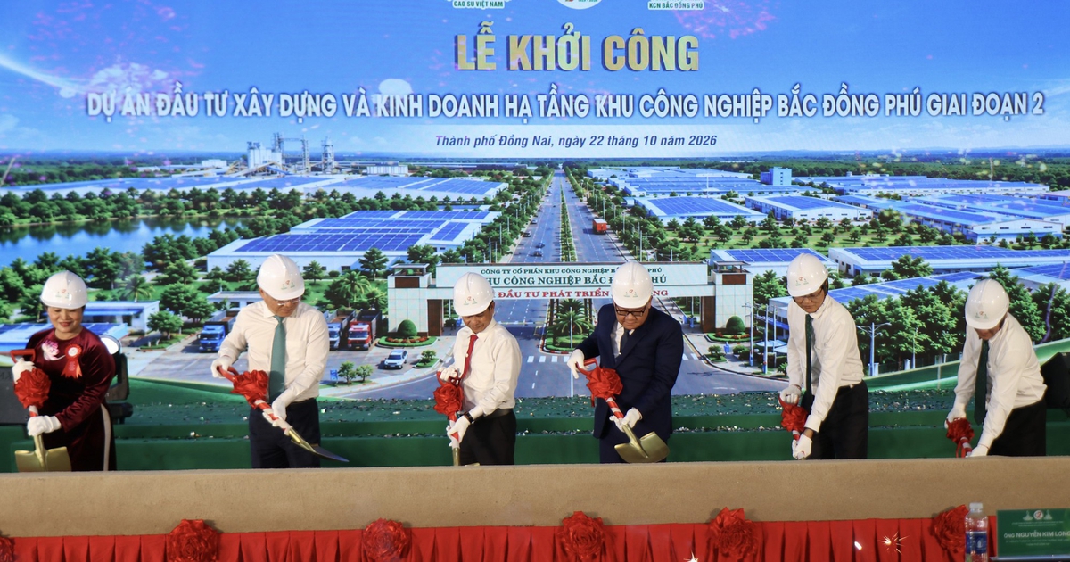 Khởi công Khu công nghiệp Bắc Đồng Phú giai đoạn 2, vốn 1.360 tỉ đồng