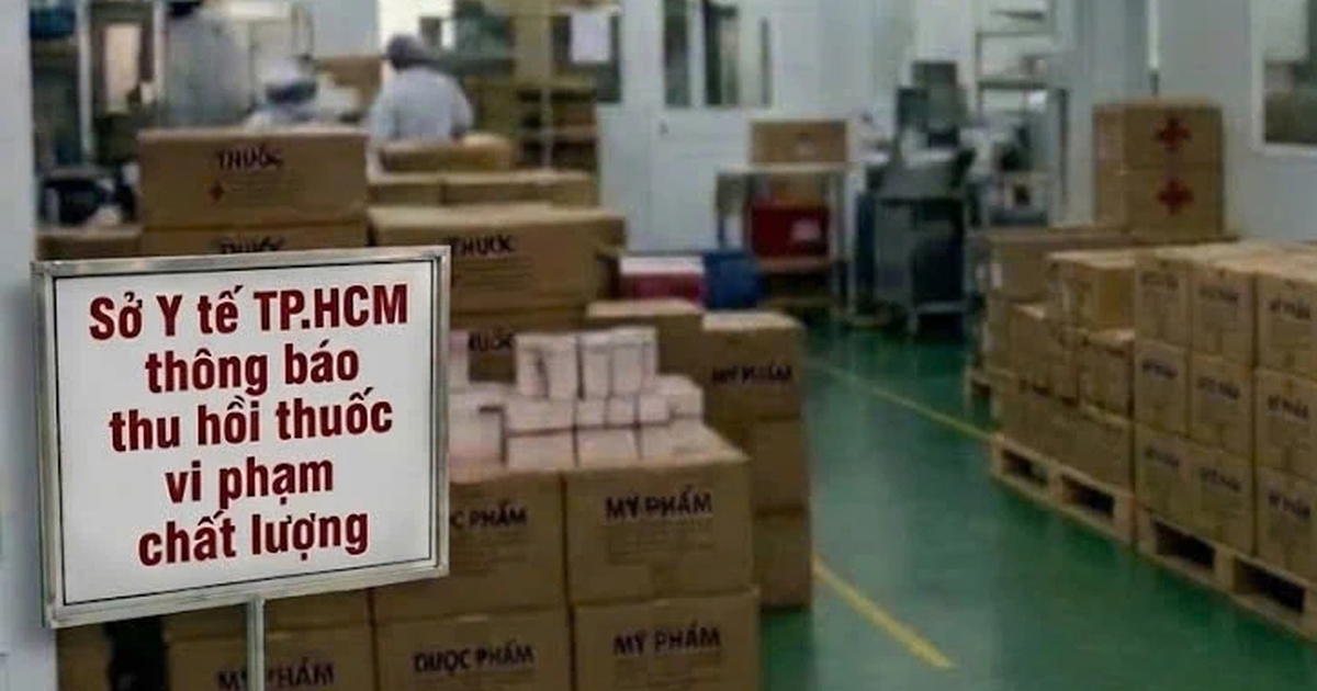 Sở Y tế TP.HCM thông báo thu hồi lô thuốc viên nang cứng Piracetam