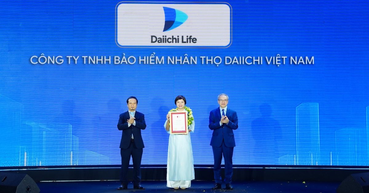 Daiichi Life Việt Nam tiếp tục vinh danh trong Top 500 doanh nghiệp lợi nhuận tốt nhất